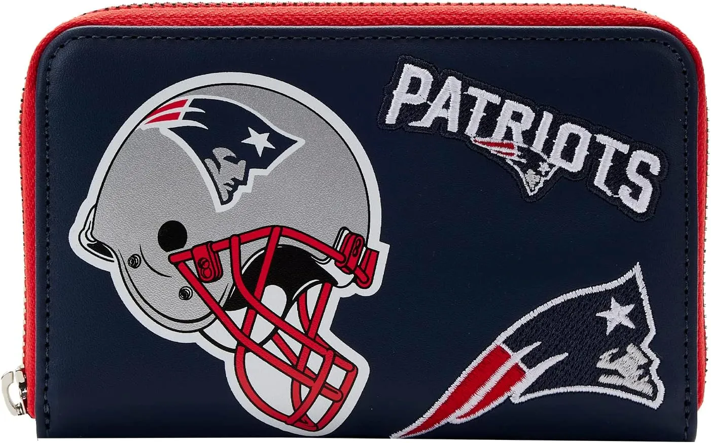 Loungefly NFL: New England Patriots Wallet with Patches