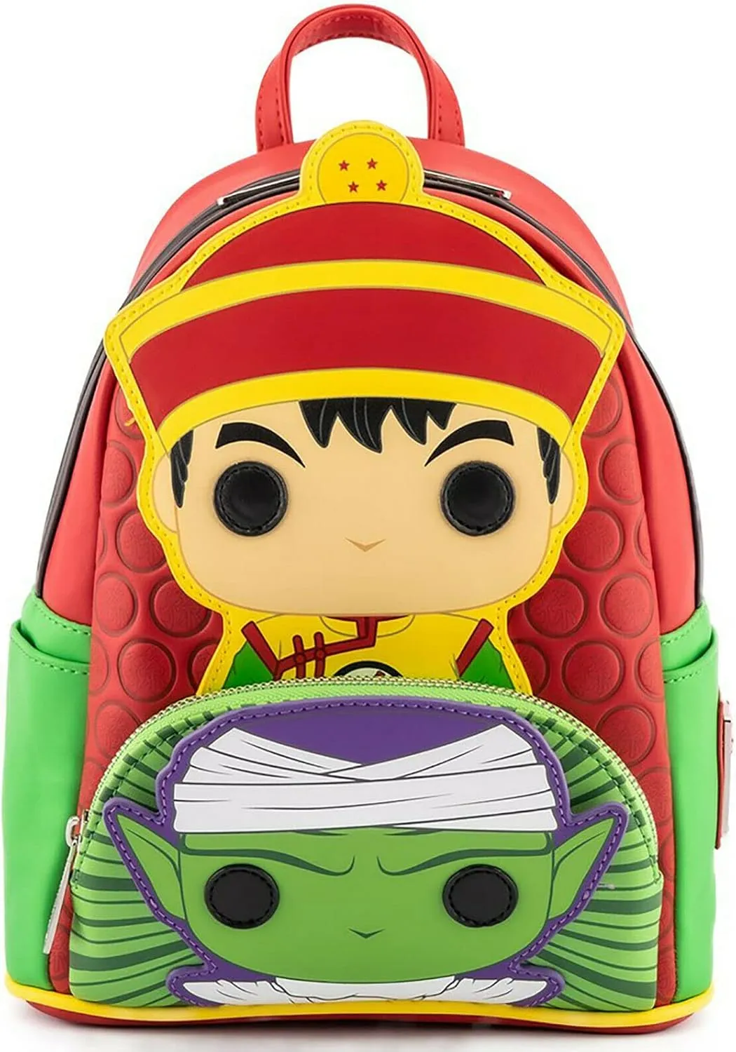 Loungefly POP Dragon Ball Z Gohan Piccolo Womens Double Strap Shoulder Bag Purse