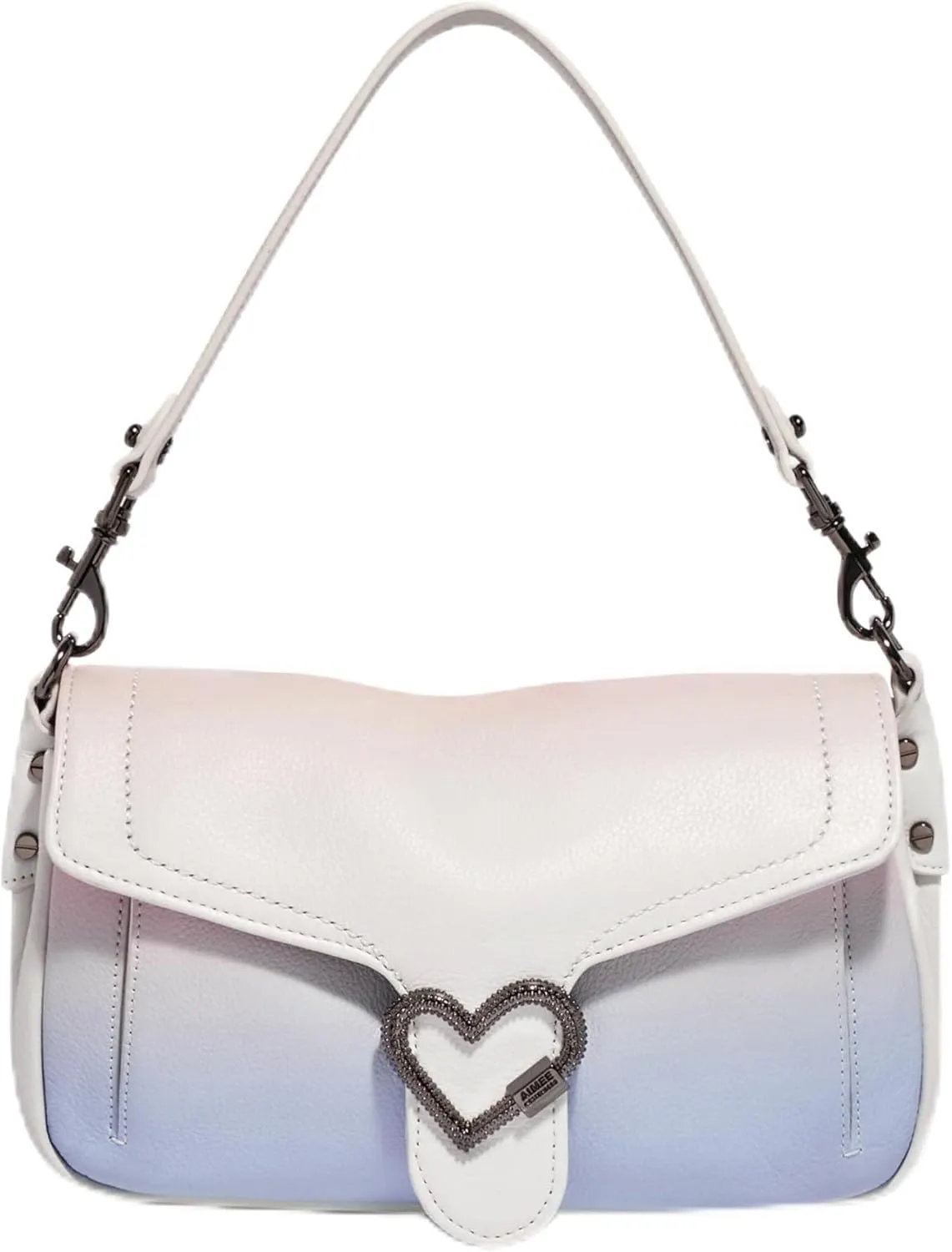 Lovers Lane Convertible Crossbody Bag for Women - Small Leather Crossbody Purse - Adjustable Strap