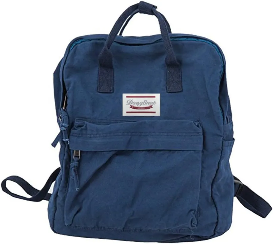LuckyZ Backpacks Womens Casual Bookbags Lightweight Cloth Canvas Backpack School Bag Travel Daypack Medium Handbag Purse