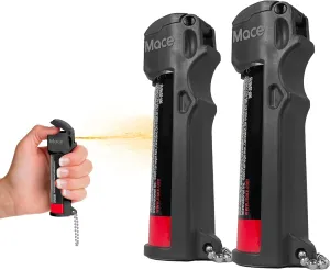 Mace Pepper Spray - Personal Model, 0.63 oz, 12 Feet Range, Max Strength 10% OC Formula, Long Lasting UV Dye, Flip Top Safety Cap, Self Defense Pepper Spray for Women & Men