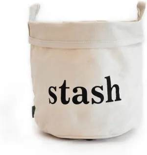 MAIKA Recycled Canvas Bucket, Stash, Medium