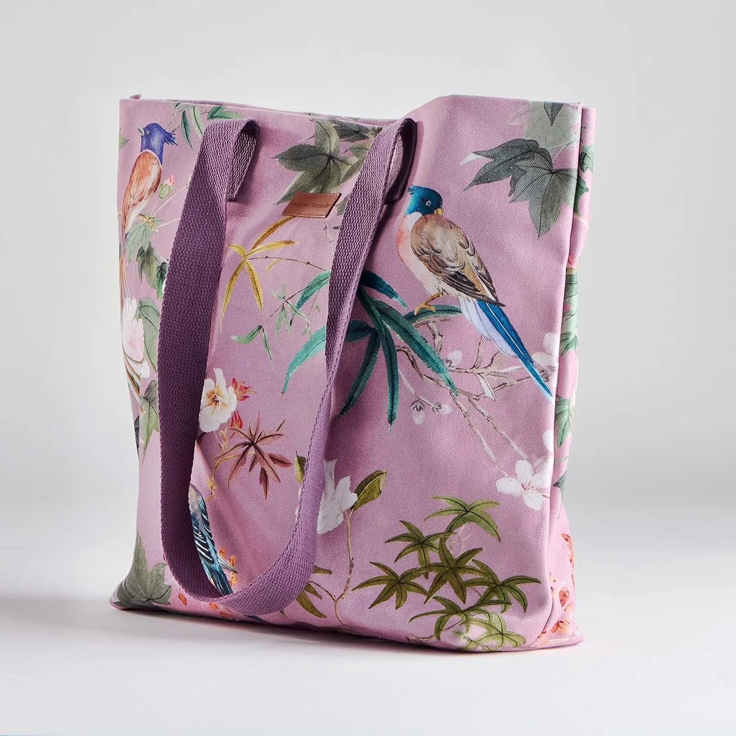 Maison d' Hermine Canvas Tote Bag 100% Cotton Canvas Reusable Shoulder Grocery Bag for Shopping Perfect for Men Women