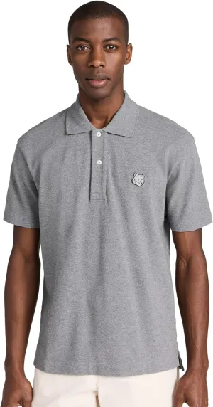 Maison Kitsuné Men's Bold Fox Head Patch Comfort Polo