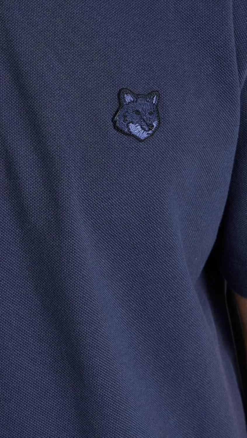 Maison Kitsuné Men's Bold Fox Head Patch Comfort Polo