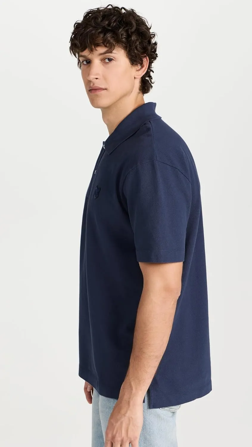 Maison Kitsuné Men's Bold Fox Head Patch Comfort Polo