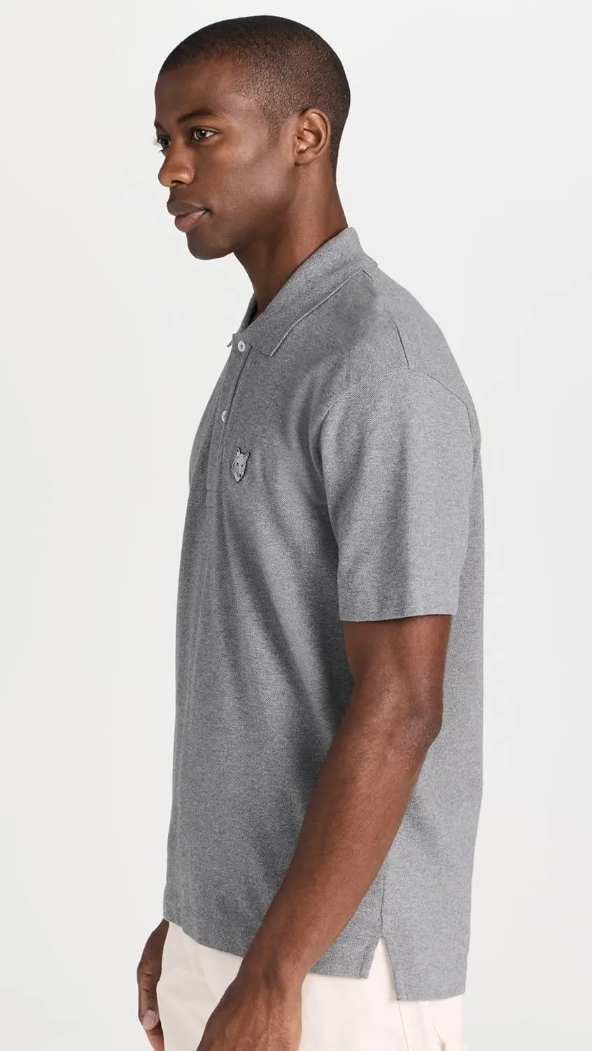 Maison Kitsuné Men's Bold Fox Head Patch Comfort Polo