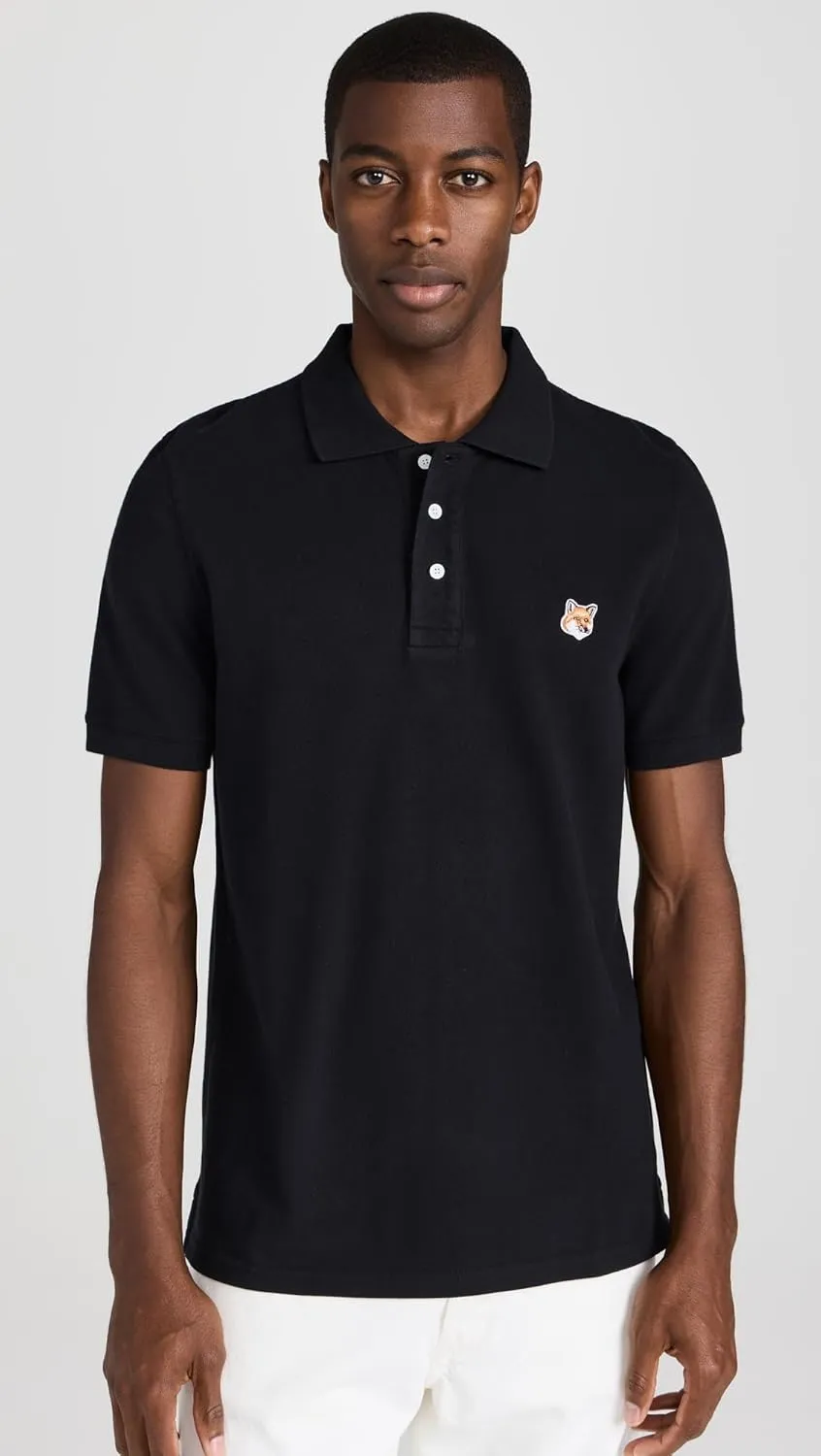 Maison Kitsuné Men's Fox Head Patch Regular Polo