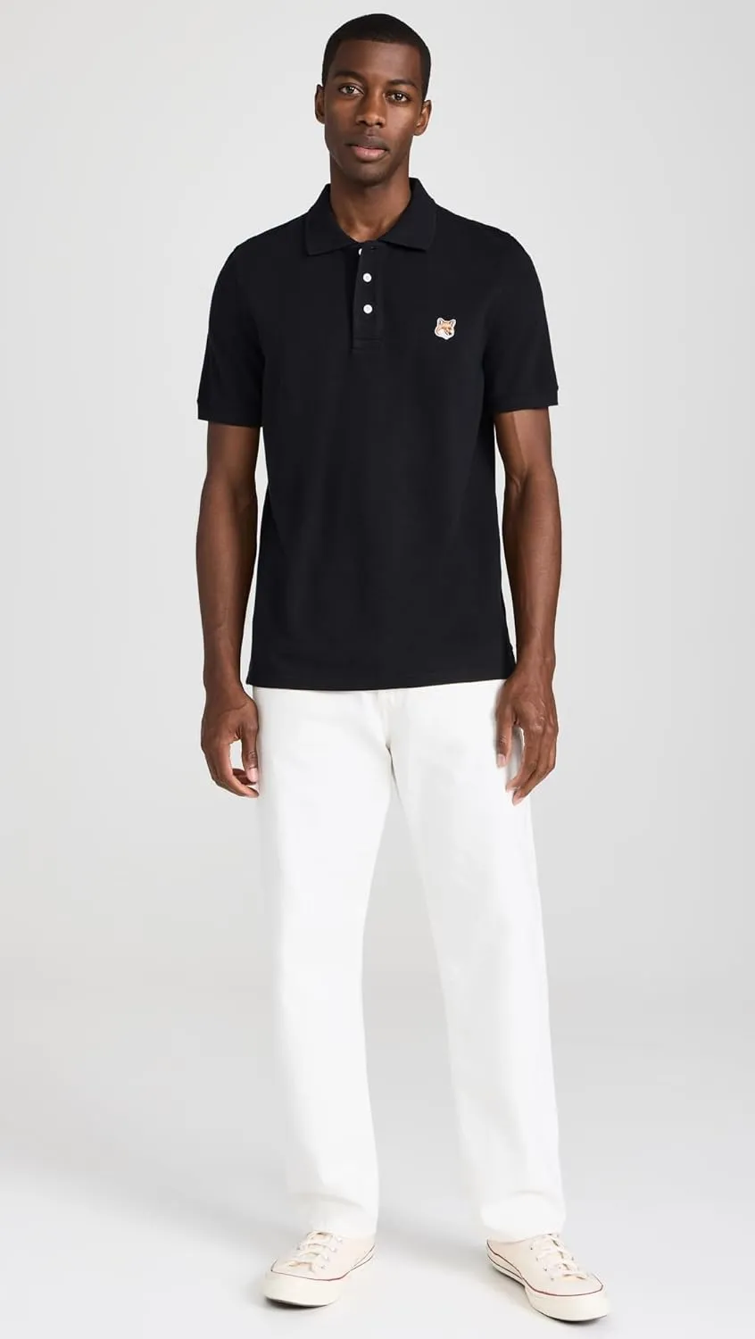 Maison Kitsuné Men's Fox Head Patch Regular Polo