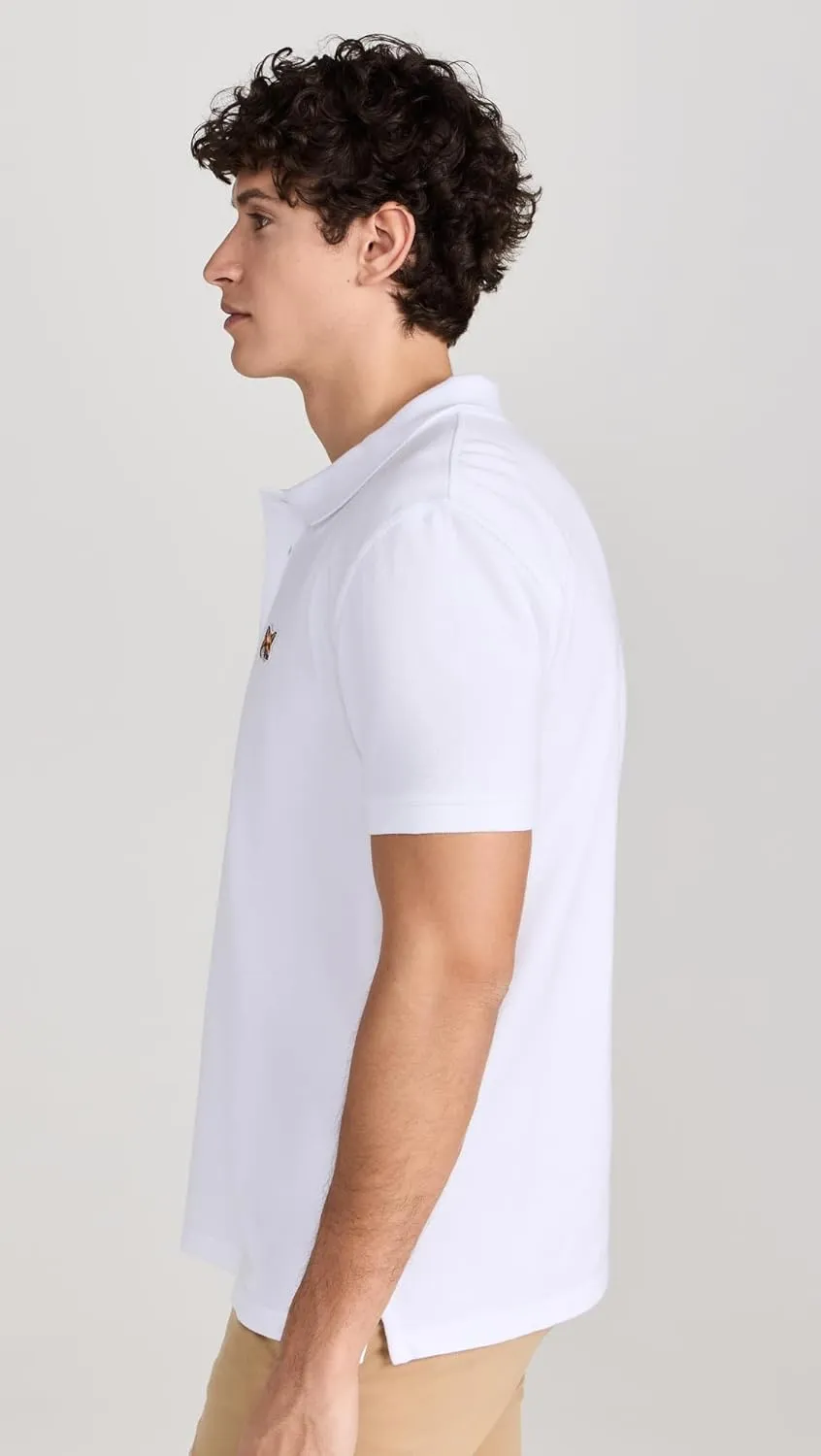 Maison Kitsuné Men's Fox Head Patch Regular Polo