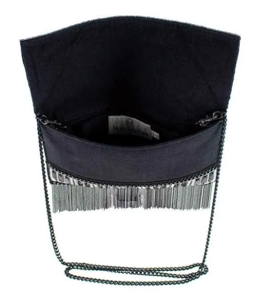 Mary Frances Player Beaded Crossbody Clutch Piano Handbag