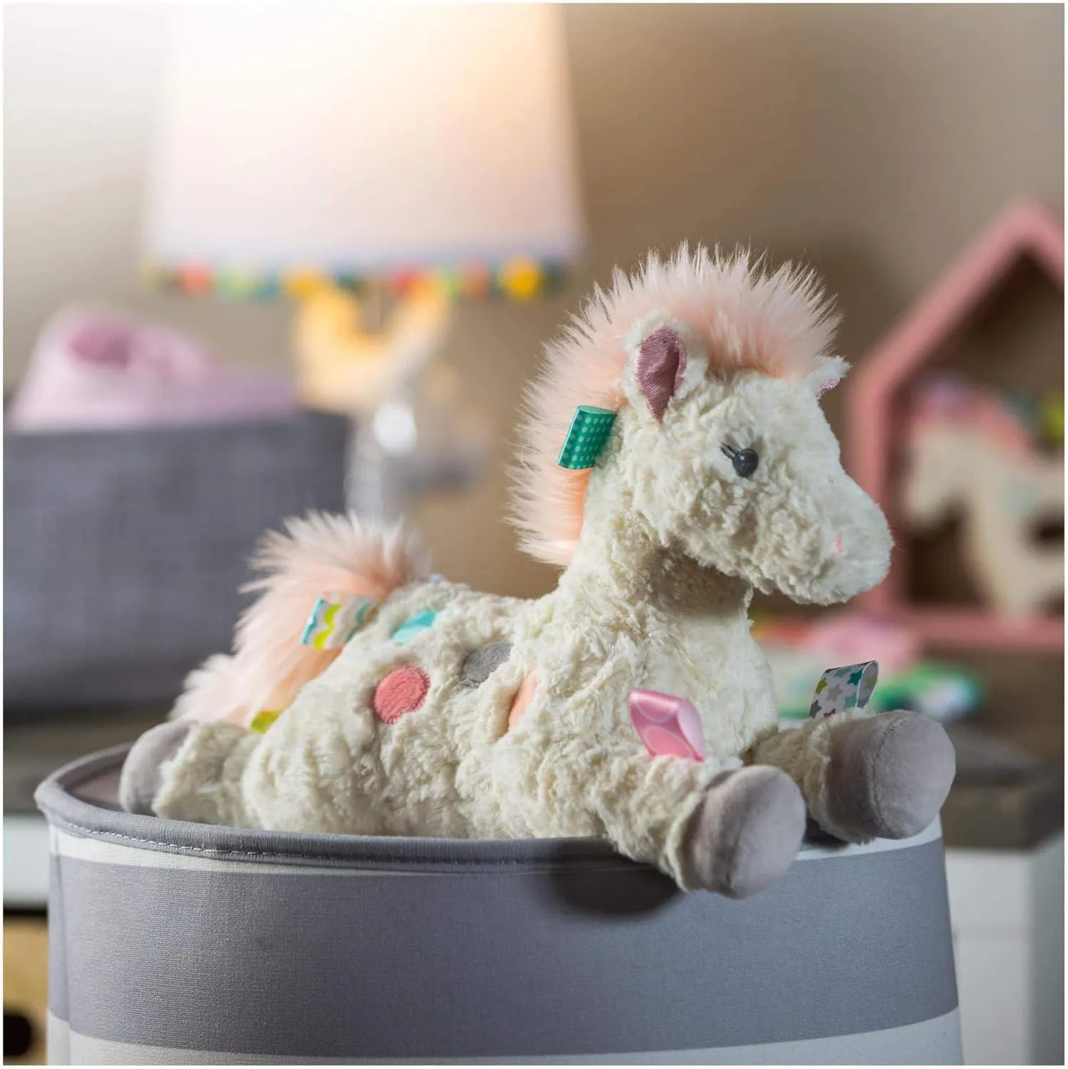 Mary Meyer Taggies Stuffed Animal Soft Toy, Painted Pony, 11-Inches