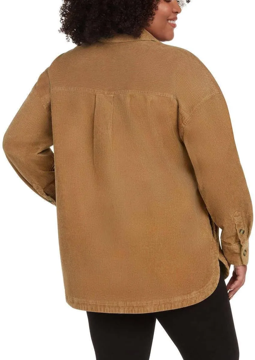 Matty M Ladies' Corduroy Shirt Jacket