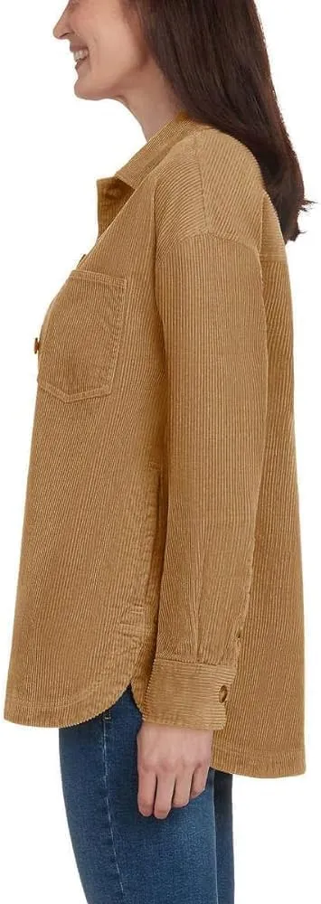 Matty M Ladies' Corduroy Shirt Jacket