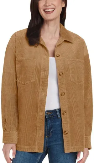 Matty M Ladies' Corduroy Shirt Jacket