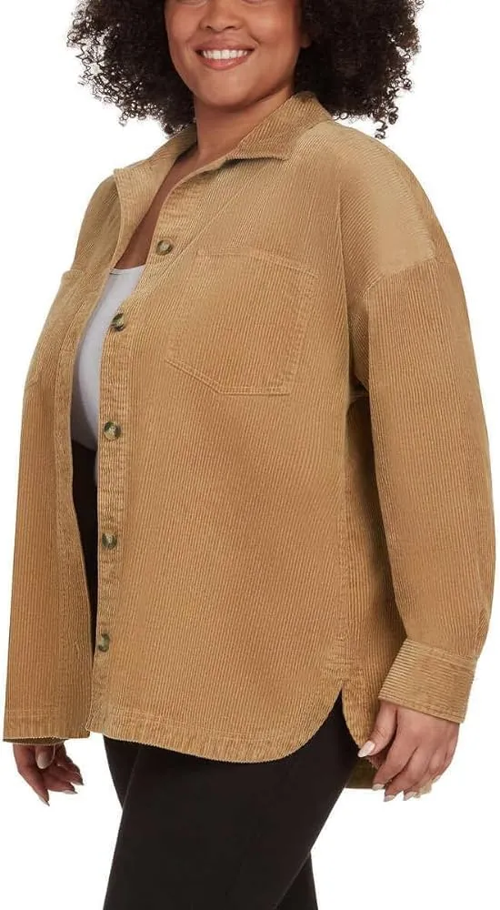 Matty M Ladies' Corduroy Shirt Jacket