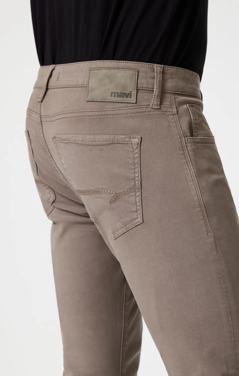 Mavi Men's Jake Mid Rise Skinny Leg Pants