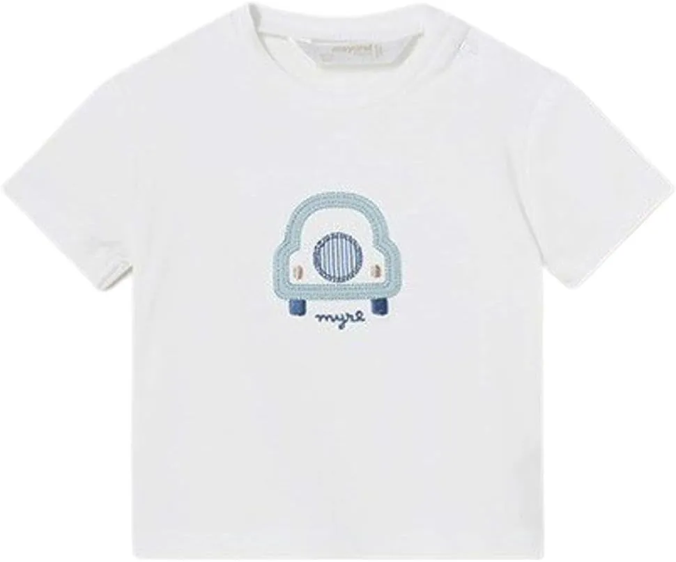 Mayoral BABY BOYS 3 PIECE TRACKSUIT WITH CAR APPLIQUE