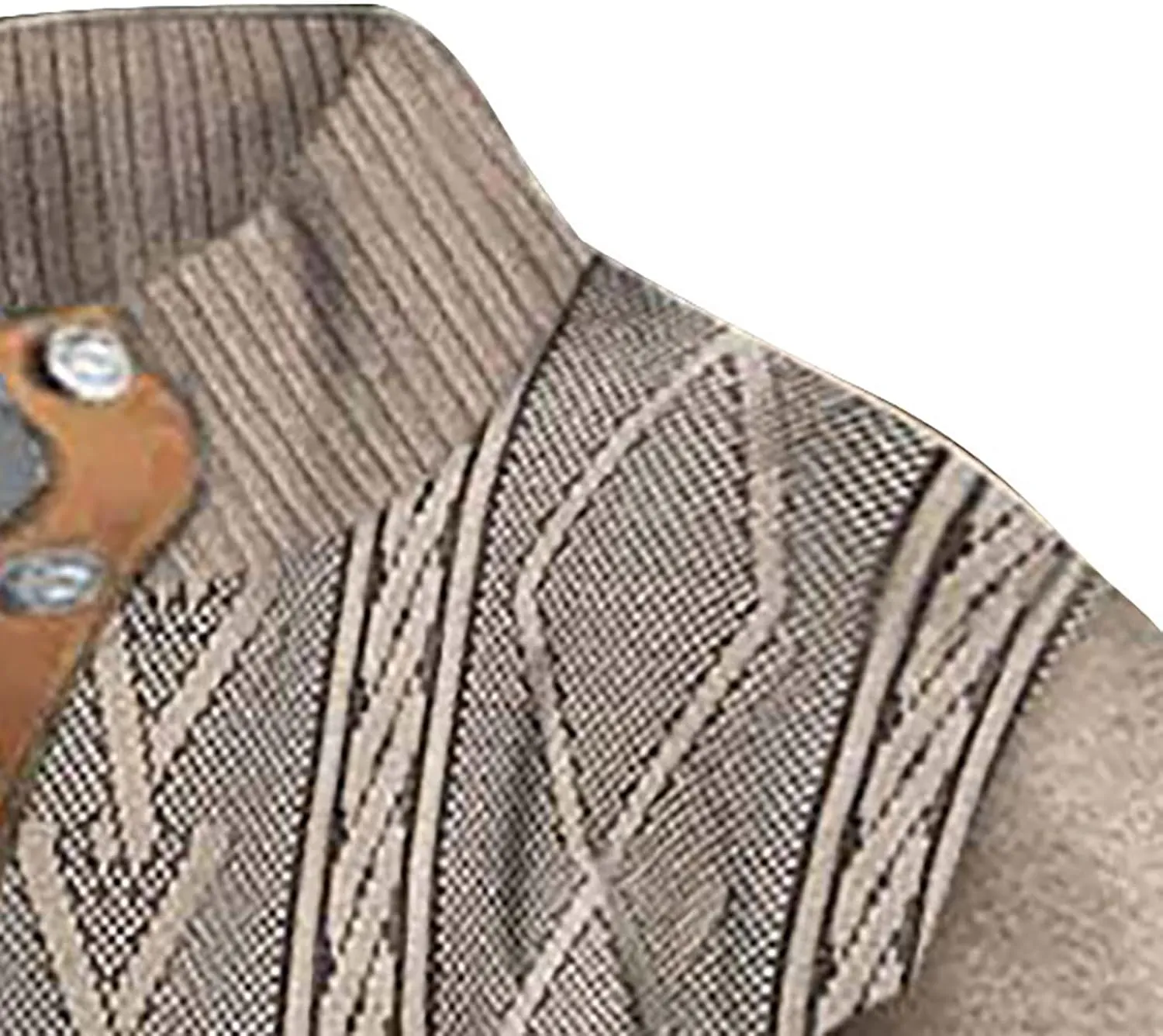 Men's Aztec Western Sweatshirt Sweatshirt Warm Cuff Patch Long Sleeve Sweatshirt Top Long Sleeved Pullover Men Mens