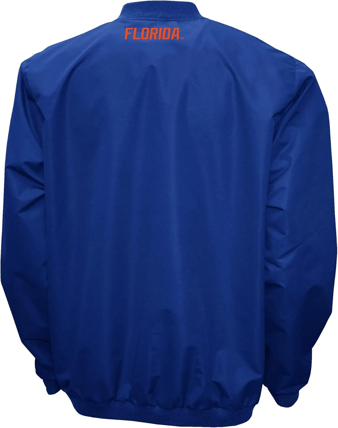 Men's Big Logo College Windshell V-Neck Pullover Jacket