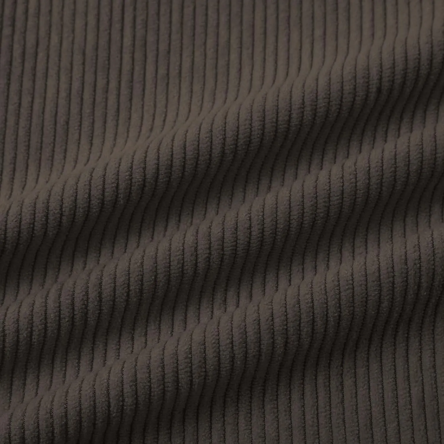 Mens Corduroy Shirts Casual Lapel Collar Button Up Pullover Mock Neck Long Sleeve Sweaters Casual Polo Sweatshirts