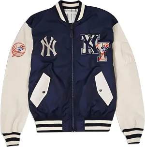 Men's New York Yanks Varsity Bomber Jacket | Lettermen Baseball Jacket
