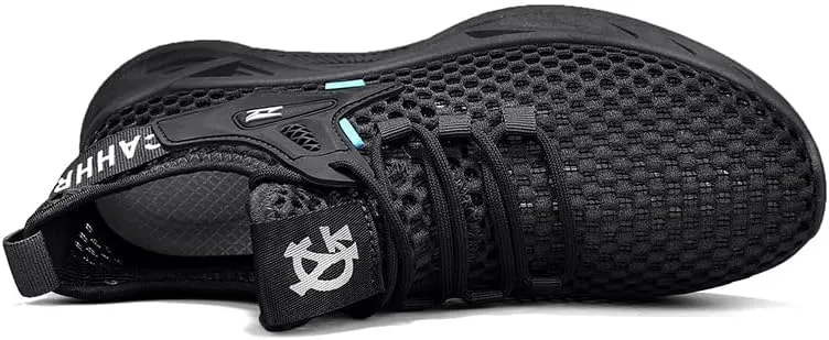 Men's Water Shoes: Quick Dry Swim Shoes for Men & Women, Non-Slip Barefoot Shoes for Beach, Hiking, Diving - Unisex Water Shoes with Nylon & Rubber