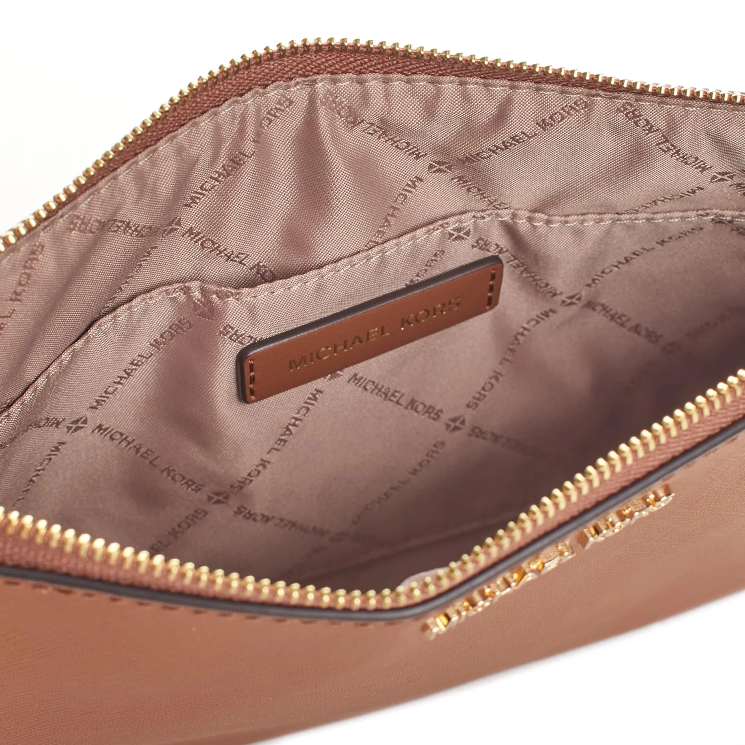 Michael Kors Charlotte Large 3-in-1 Tote Crossbody Handbag Leather