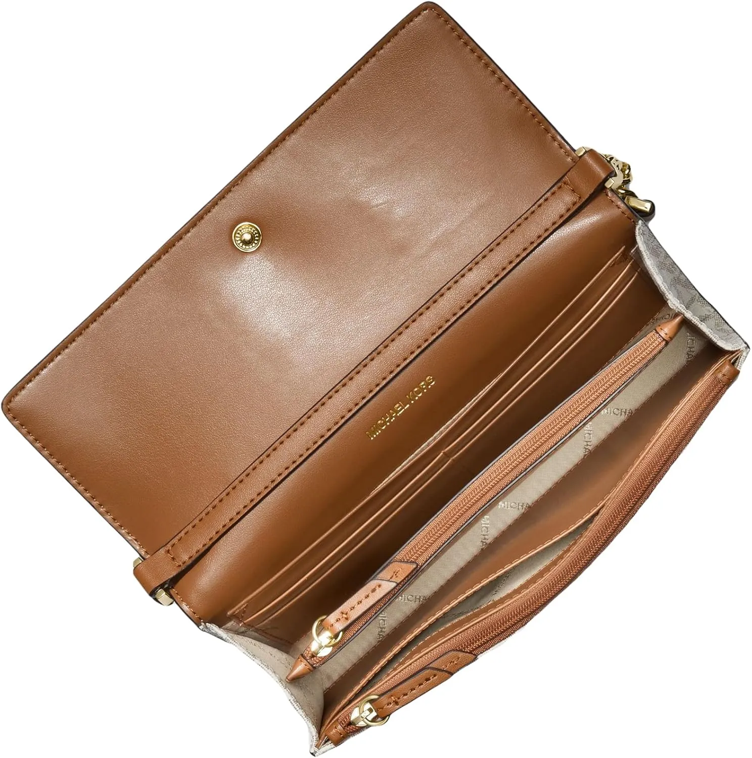 Michael Kors Jet Set Medium 2-in-1 Wallet on Chain Crossbody Bag