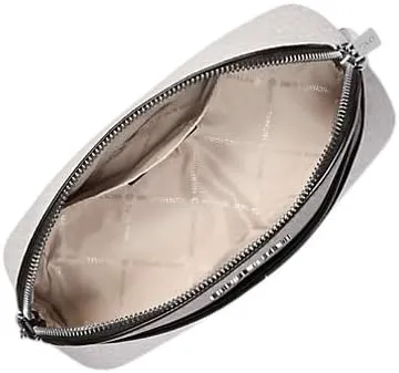 Michael Kors Jet Set Travel Medium Color-Block Signature Logo Dome Crossbody Bag