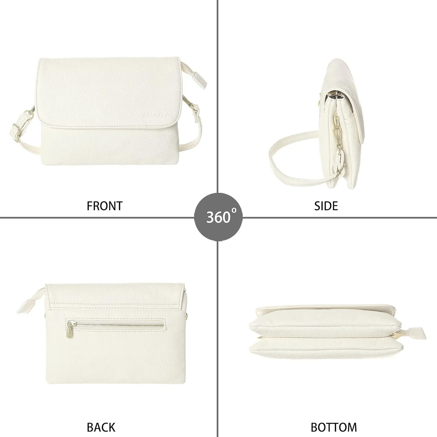 MINICAT Roomy Pockets Small Crossbody Bags Cell Phone Sling Bag Wallet Purses for Women