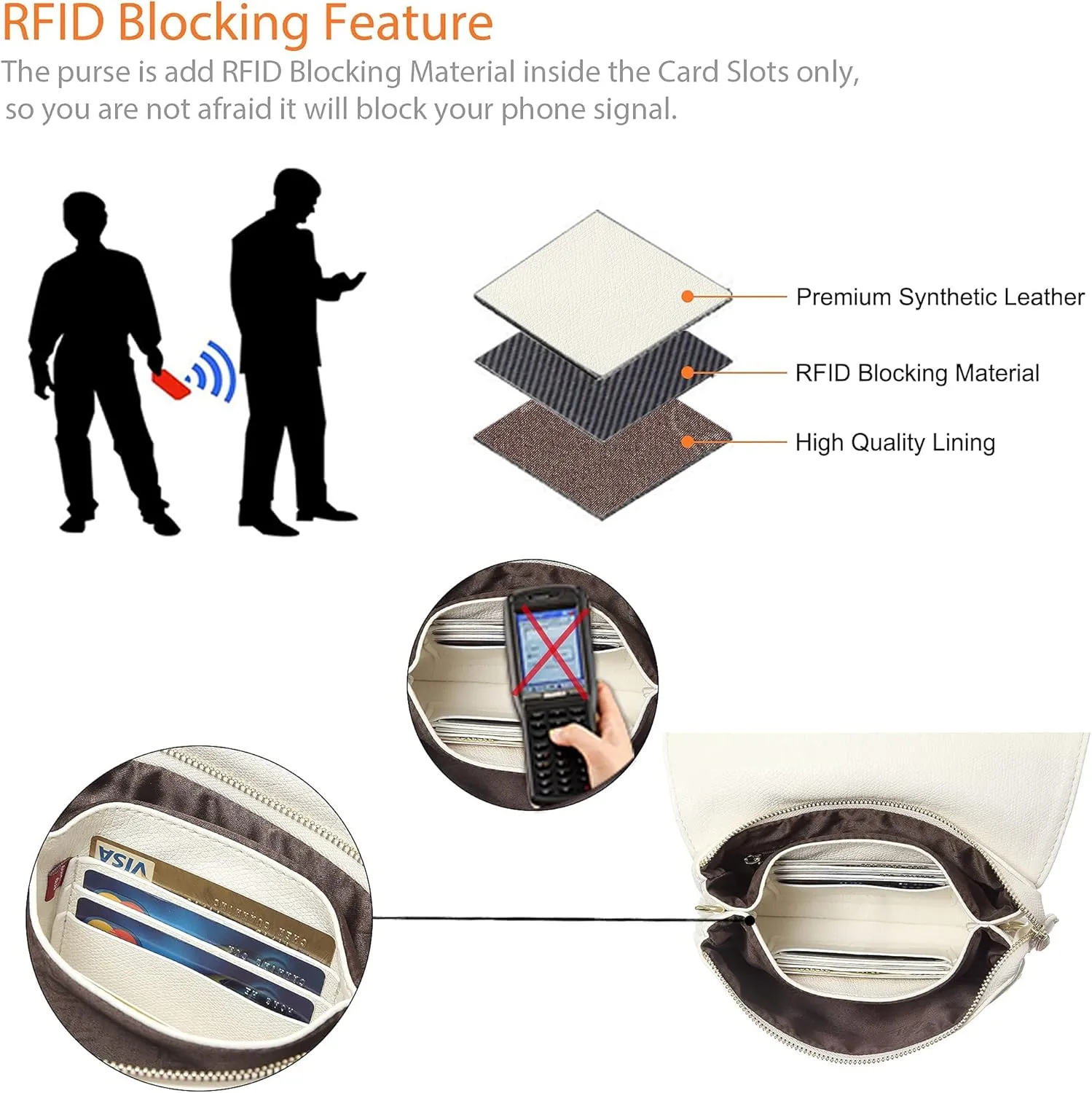 MINICAT Roomy Pockets Small Crossbody Bags Cell Phone Sling Bag Wallet Purses for Women