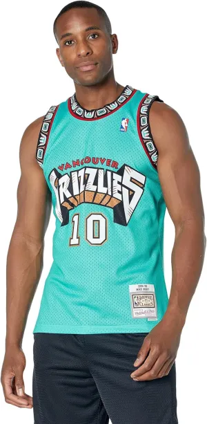 Mitchell & Ness NBA Vancouver Grizzlies Mike Bibby 1998 Swingman Road Jersey