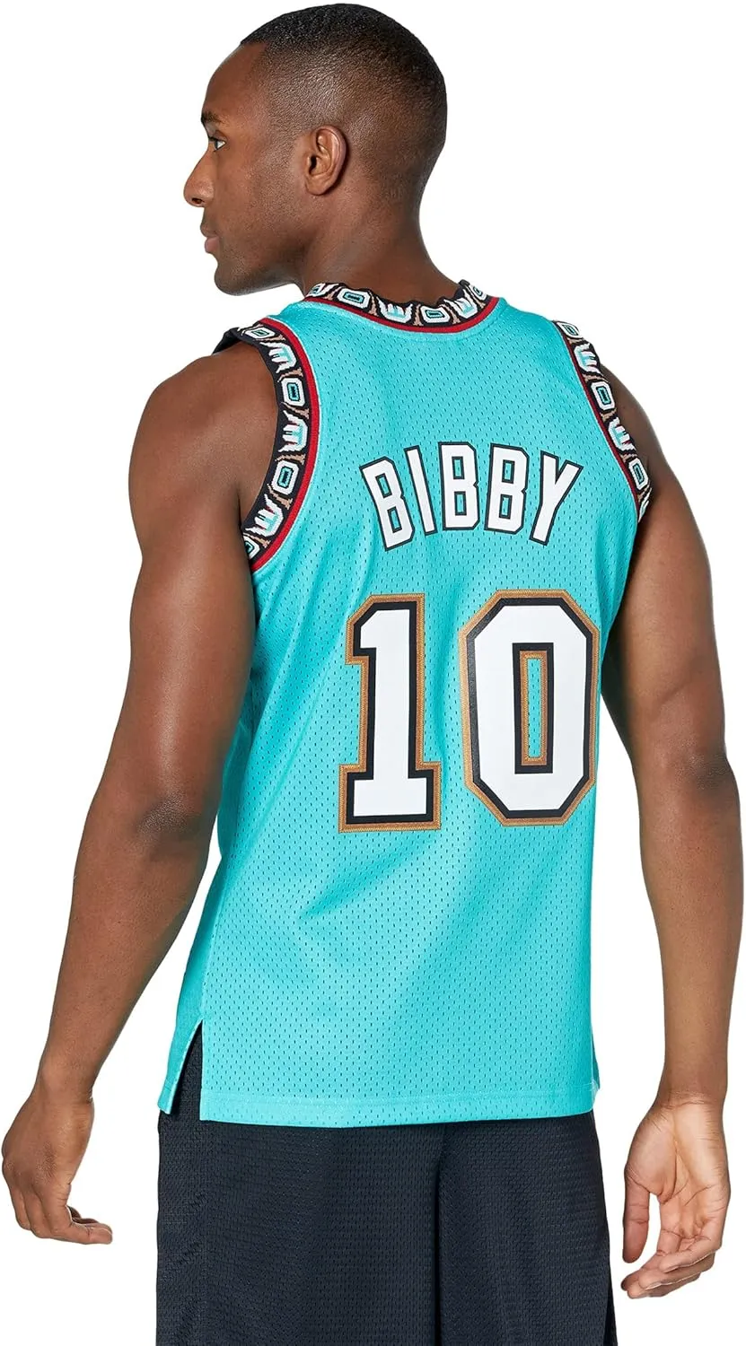 Mitchell & Ness NBA Vancouver Grizzlies Mike Bibby 1998 Swingman Road Jersey