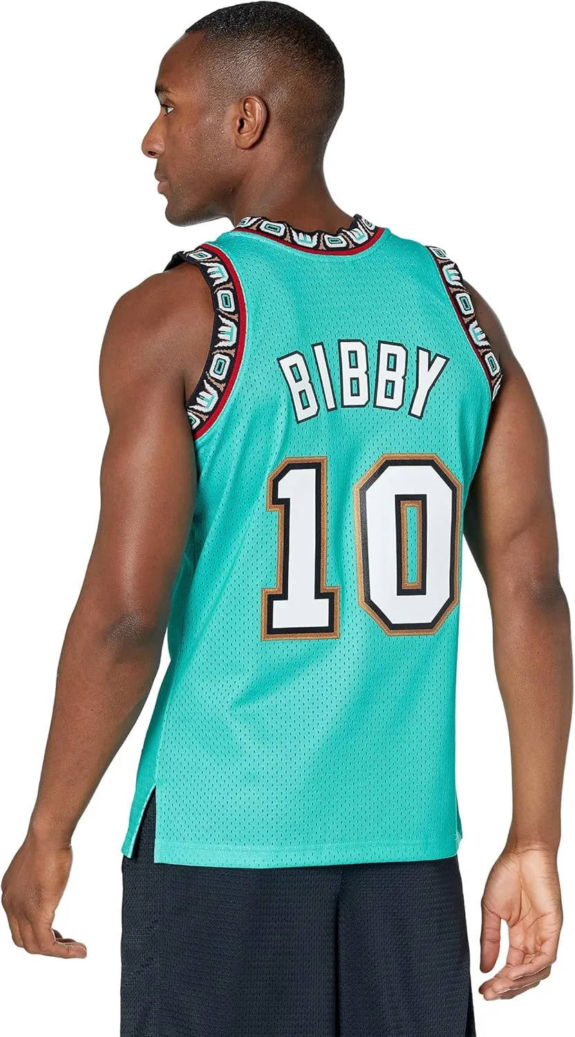 Mitchell & Ness NBA Vancouver Grizzlies Mike Bibby 1998 Swingman Road Jersey