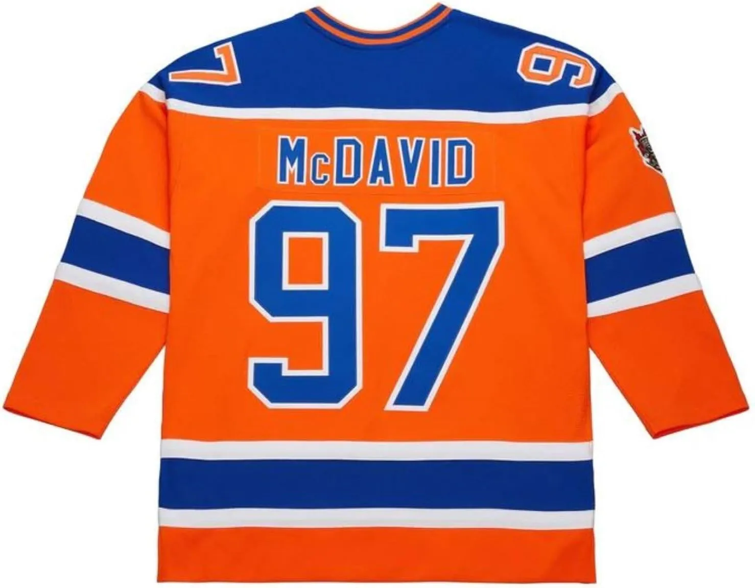 Mitchell & Ness NHL Edmonton Oilers Connor McDavid #97 2016 Heritage Power Play Jersey - Orange