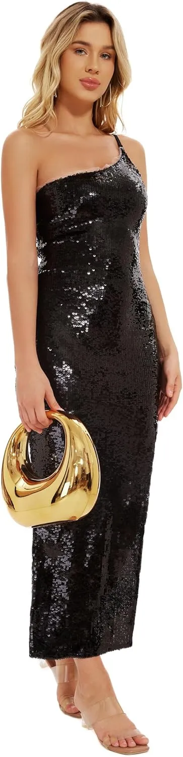 Miuco Women's Moon HandBag Acrylic Clutch Evening Bag Party and Wedding Metal Purse Crossbody