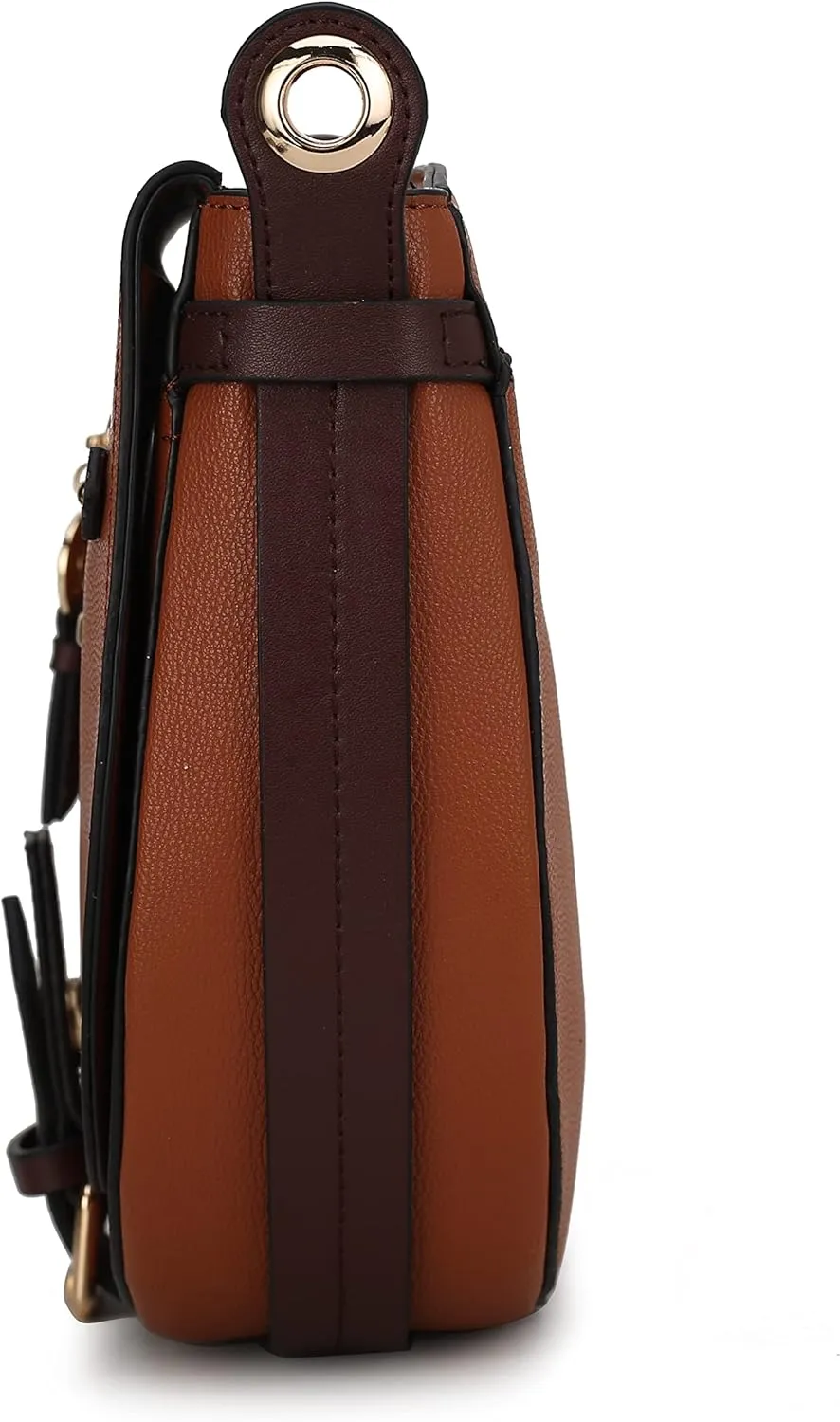 MKF Collection Shoulder Bag for Women, Vegan Leather Crossbody Handbag Purse