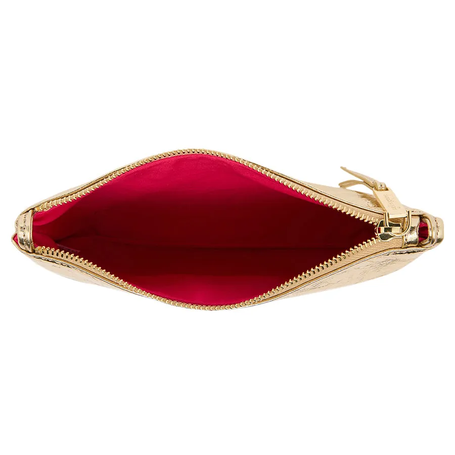 MOLLY CROSSBODY - GOLD CRINKLE