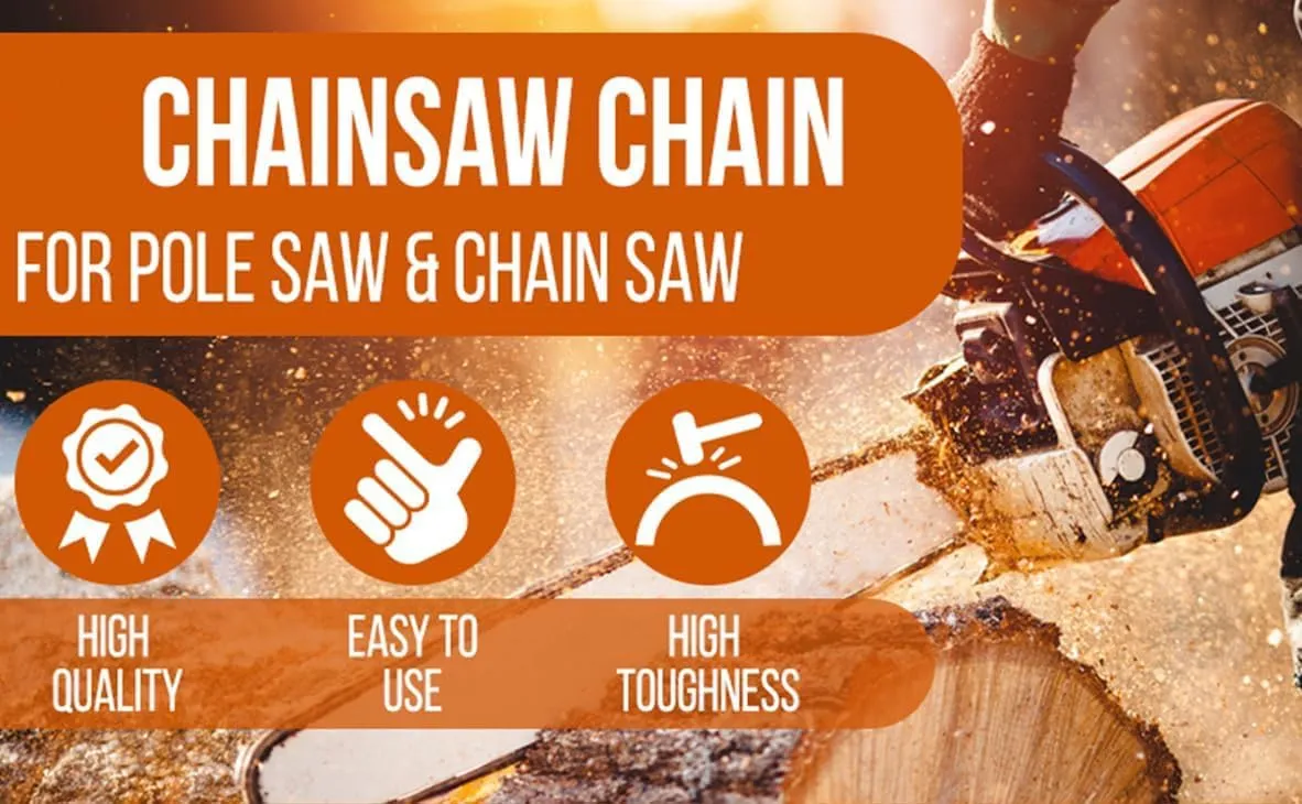 Molten. Chainsaw Chain 12 inch Fits Stihl MSA 120 C, MSA 140 160 200 60 70, for Pole Saw chain for Stihl HTA 50, HT 56, HT 105 71PM3-64, 3670-005-0064
