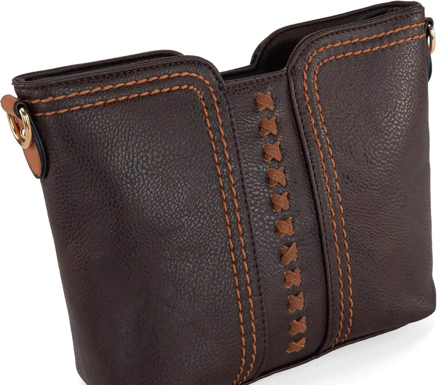 Montana West MINI Crossbody Bags for Women Cross Body Purses Shoulder Handbags with Wide Guitar Strap