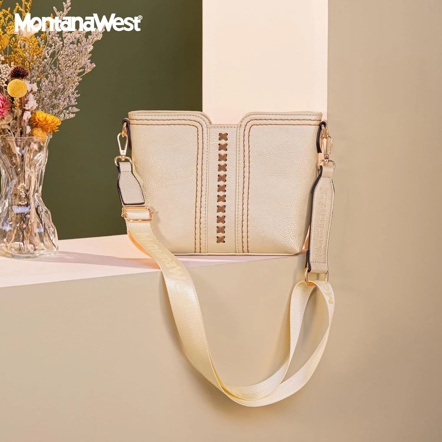 Montana West MINI Crossbody Bags for Women Cross Body Purses Shoulder Handbags with Wide Guitar Strap