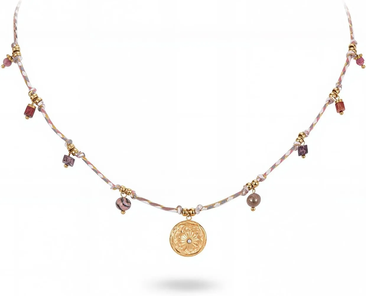 Montana West Wrangler Western Rope Chain Necklace for Women 14K Retro Chain Necklace Fashion Stetament Jewelry