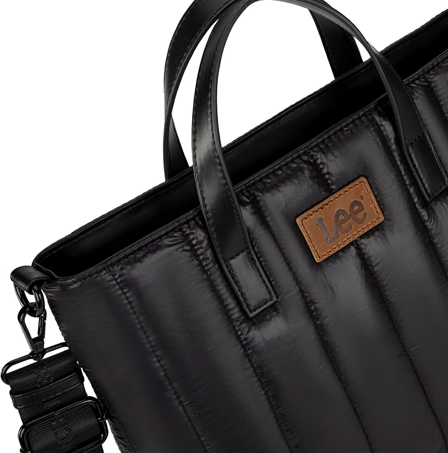 Montana West x Lee Puffer Tote Bag Lightweight Crossbody Bags for Women with Clutch
