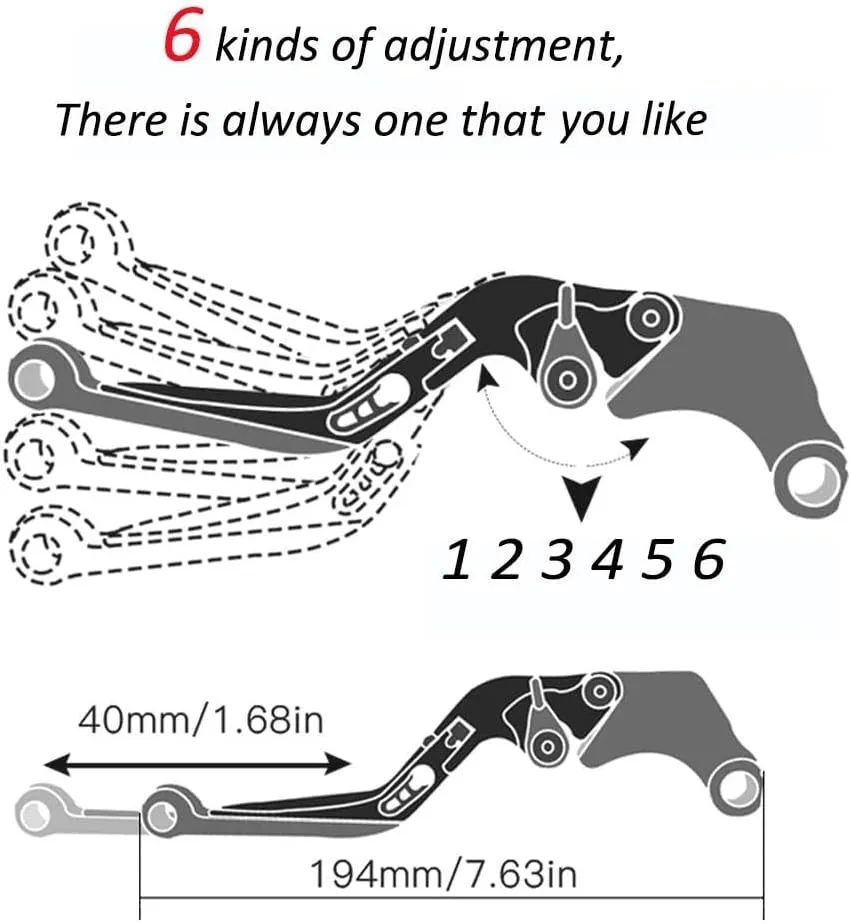 Motorcycle Accessories Adjustable Foliding Brake Clutch Levers Handlebar Grips Ends for Benelli TNT 125 135 2016-2022 2023 TNT125 TNT135 Lever Accessories(G)