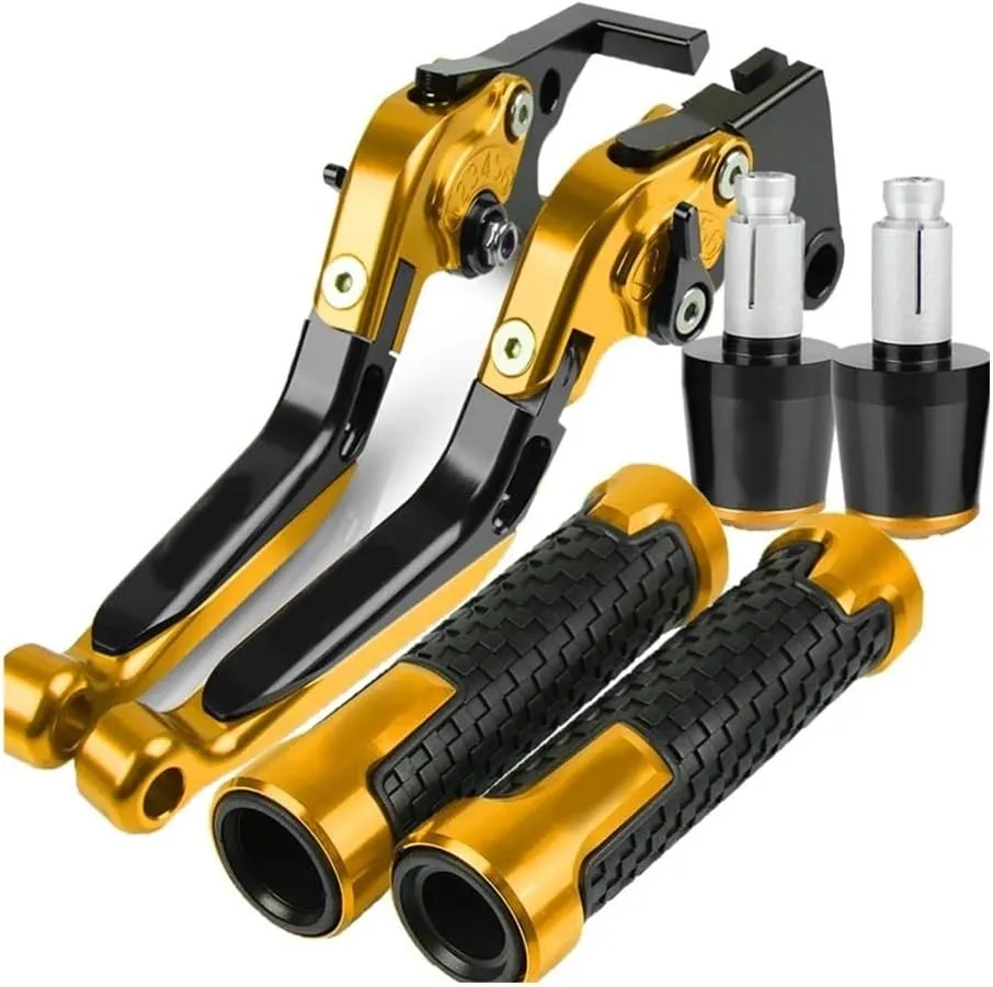 Motorcycle Accessories Adjustable Foliding Brake Clutch Levers Handlebar Grips Ends for Benelli TNT 125 135 2016-2022 2023 TNT125 TNT135 Lever Accessories(G)