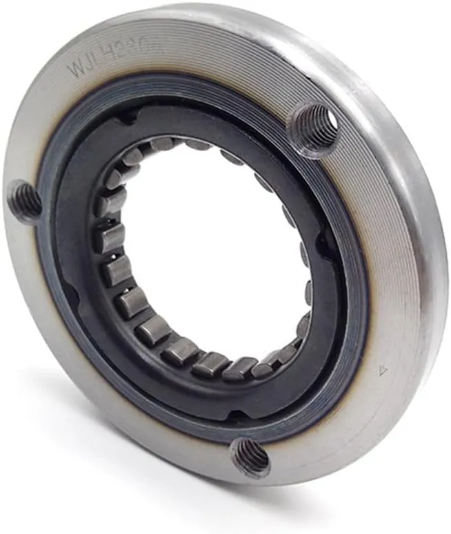 Motorcycle Engine Starter Overrunning Clutch Drive Gear Kit Fit for ZS174MN-3 CBS300 300cc 4T Water-Cooled Off-Road Clutch(1 Kit)