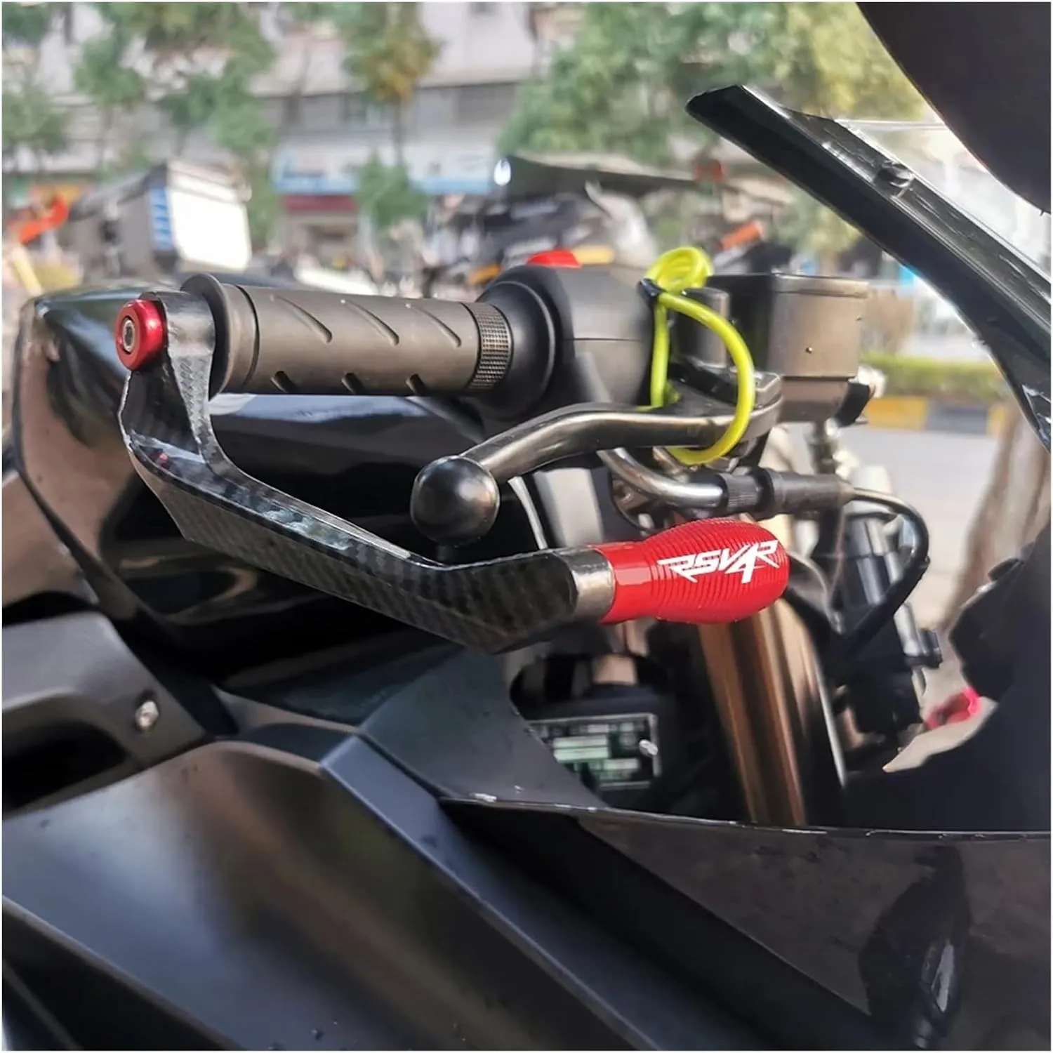 Motorcycle Handle Bar Hand Guards for Aprilia RSV4R RSV4 R RS V4R 2009-2024 2023 2022 2021 2020 2019 Motorcycle Handlebar Grips Guard Brake Clutch Lever Protector