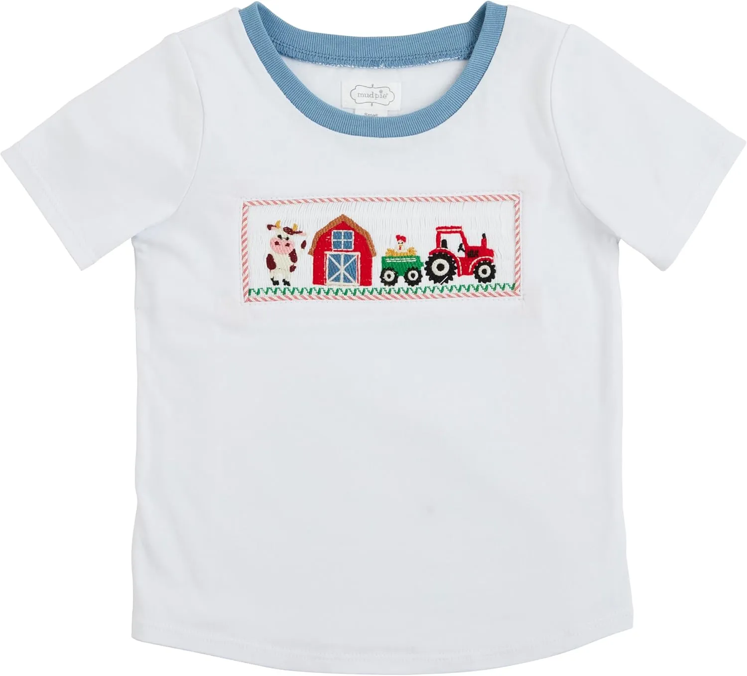 Mud Pie Baby Boys Truck Smocked Tee
