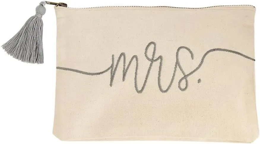 Mud Pie Mrs Canvas Bag